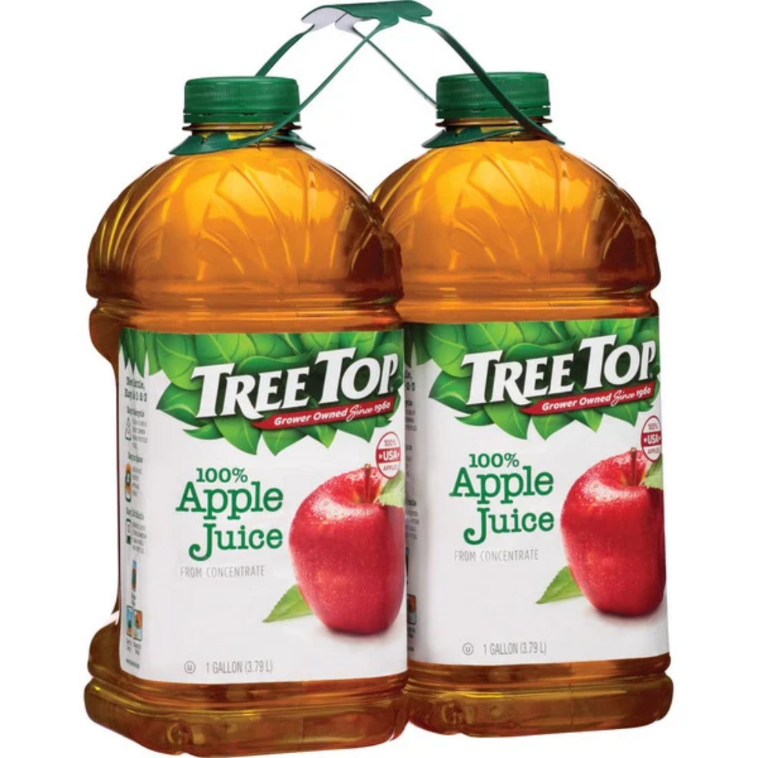 Tree Top, 100% Apple Juice, 1 Gallon, 2-Count