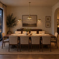 3-Light Brass Sputnik Vintage Round Spider Dome Chandelier Fixture in a room