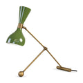 Handcrafted Brass Table Lamp – Elegant and Customizable Lighting in antique brass