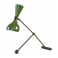 Handcrafted Brass Table Lamp – Elegant and Customizable Lighting in antique black