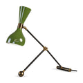 Handcrafted Brass Table Lamp – Elegant and Customizable Lighting in blackened brass