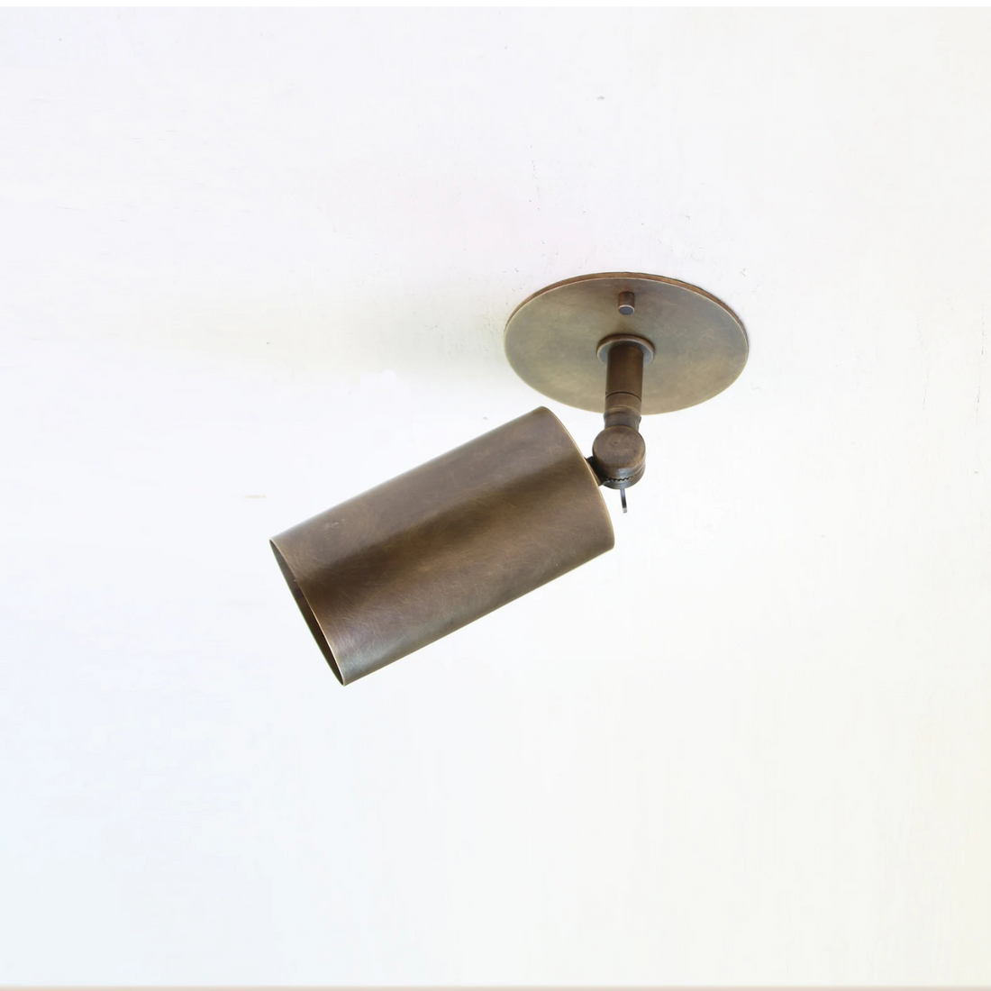 Adjustable Solid Brass Ceiling Spotlight – Precision Lighting with Style