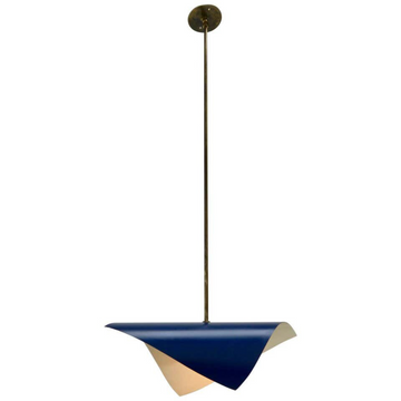 Mid-Century Brass Sputnik Chandelier | 4-Light Orb Fixture