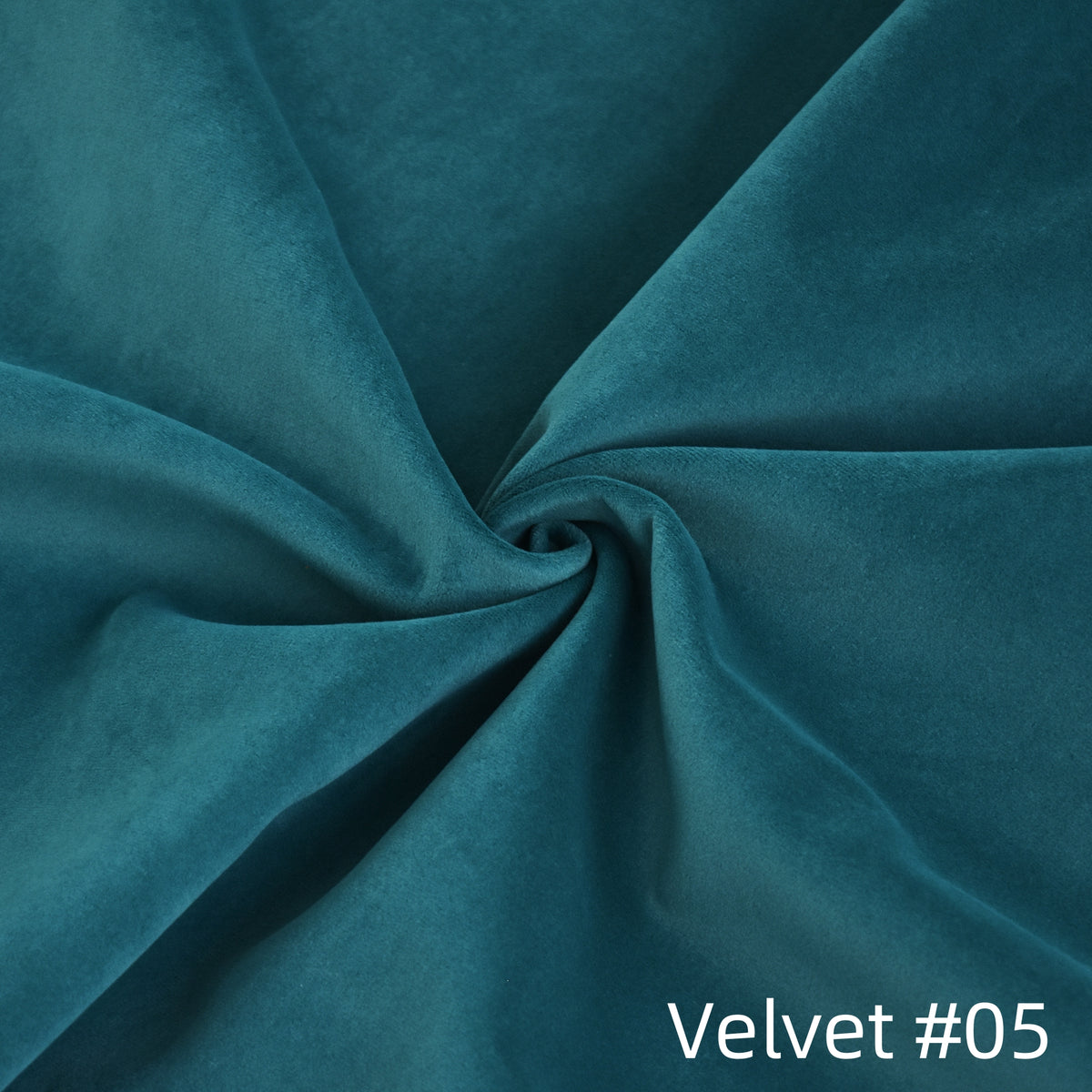 Sky Plus Velvet Cloud Sofa, Washable Cover 122-Inch Velvet Corner Sectionals 5-Seaters, Turquoise