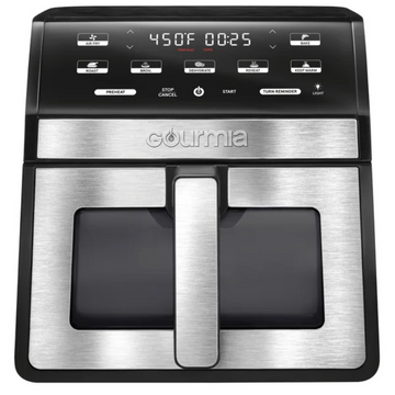 Gourmia 8-Quart Digital Air Fryer with Window & Light