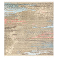 Illusion Premium Quality Modern Designer Abstract for Living Room Rug, full view on a white background