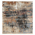 Uvenuti Premium Quality Abstract Designer Rug, full view on a white background