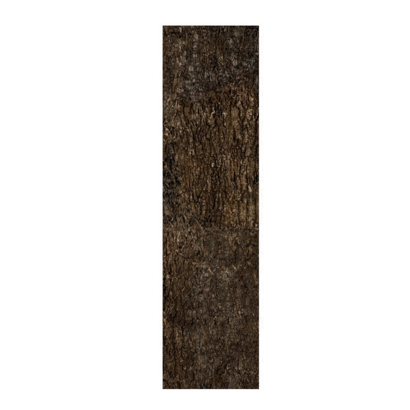 Tree Bark wall panel shown flat on white, 24" x 96"