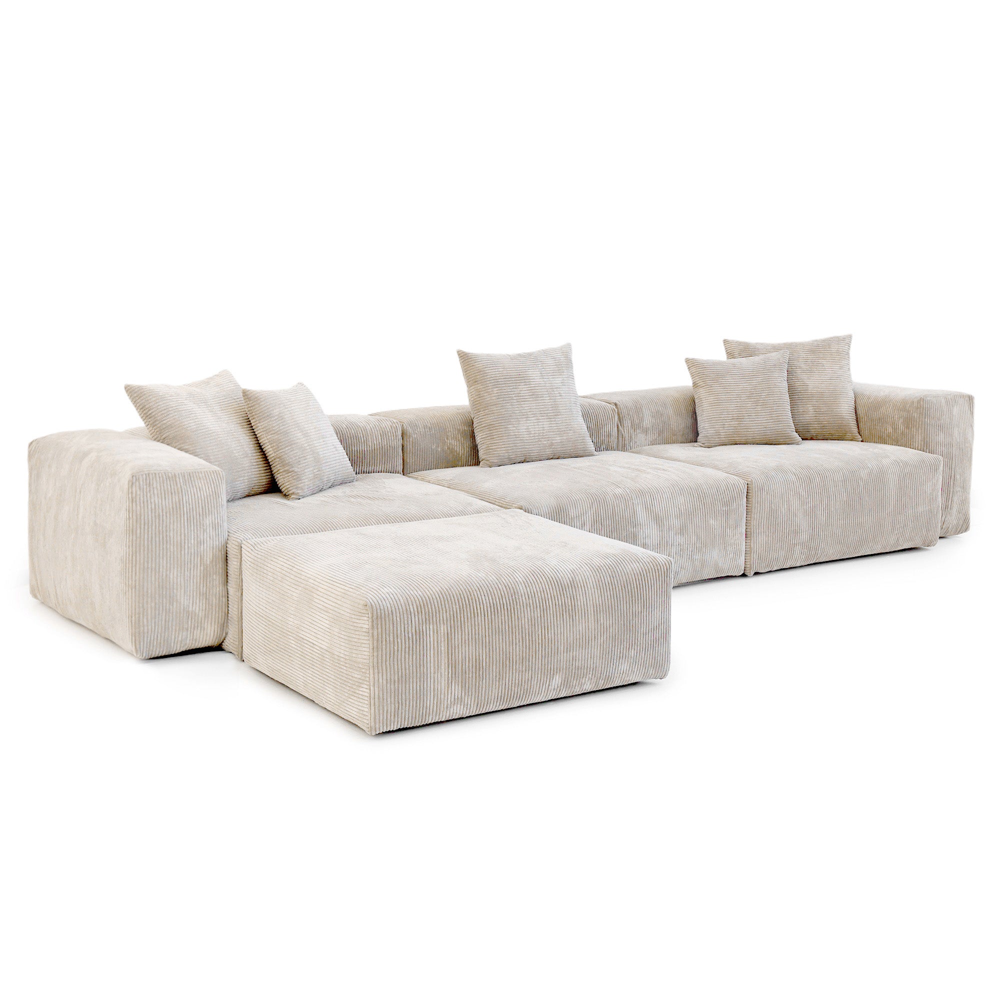 Corduroy Modular Sofa