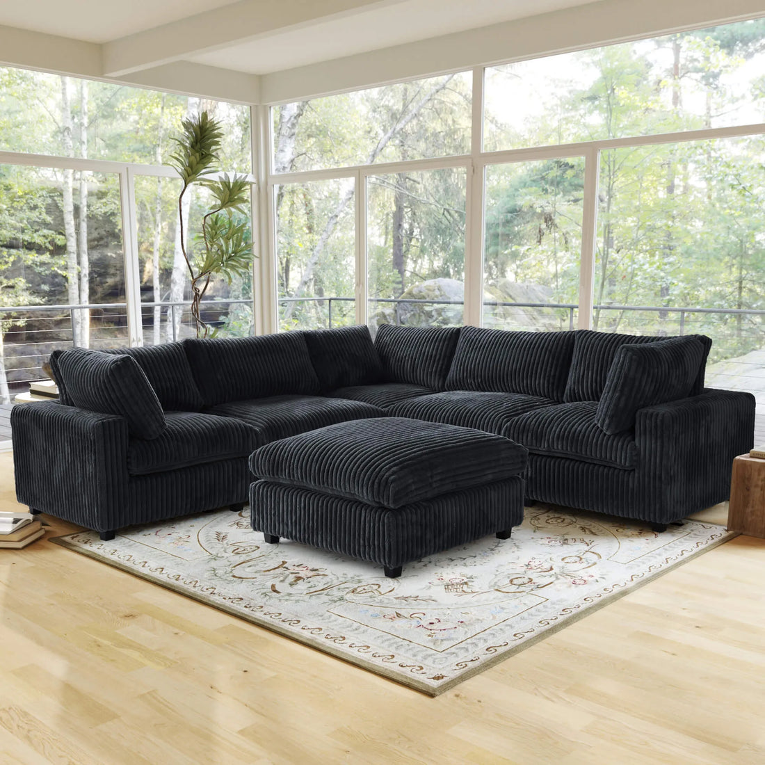 Sky Cloud Pro Sectional Sofa, Plush Slipcovers - Replacement Covers Only, White