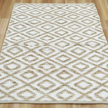 Reversible Jute Rug - Two Looks in One for Versatile Styling