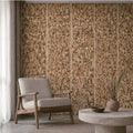 Mulberry wall panels installed across a feature wall