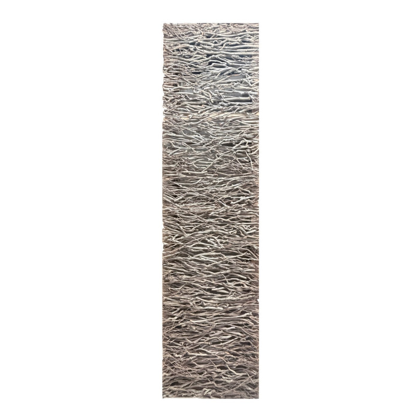 Tea Tree Branch wall panel shown flat on white, 24" x 96"