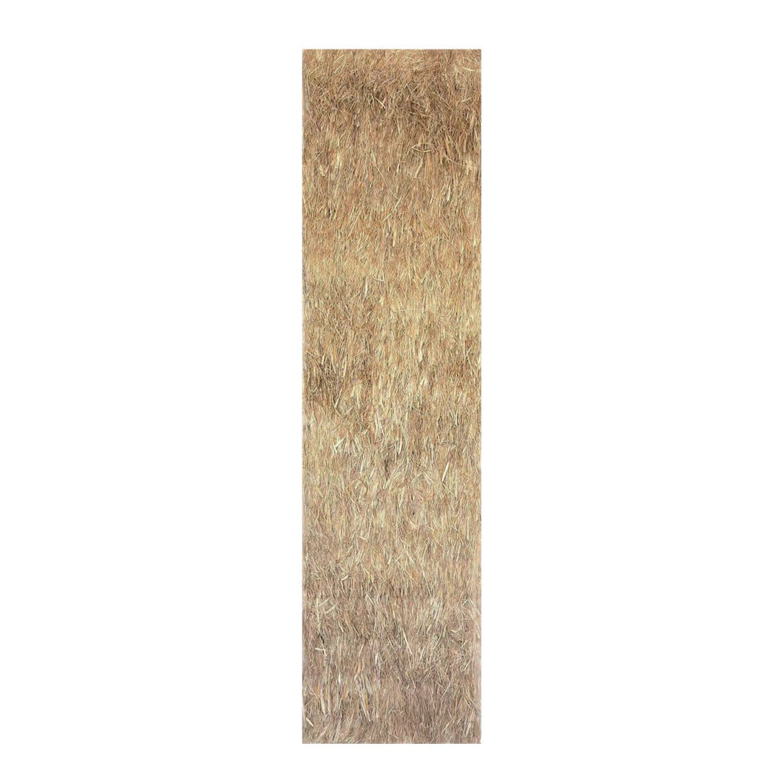 Hemp wall panel shown flat on white, 24" x 96"