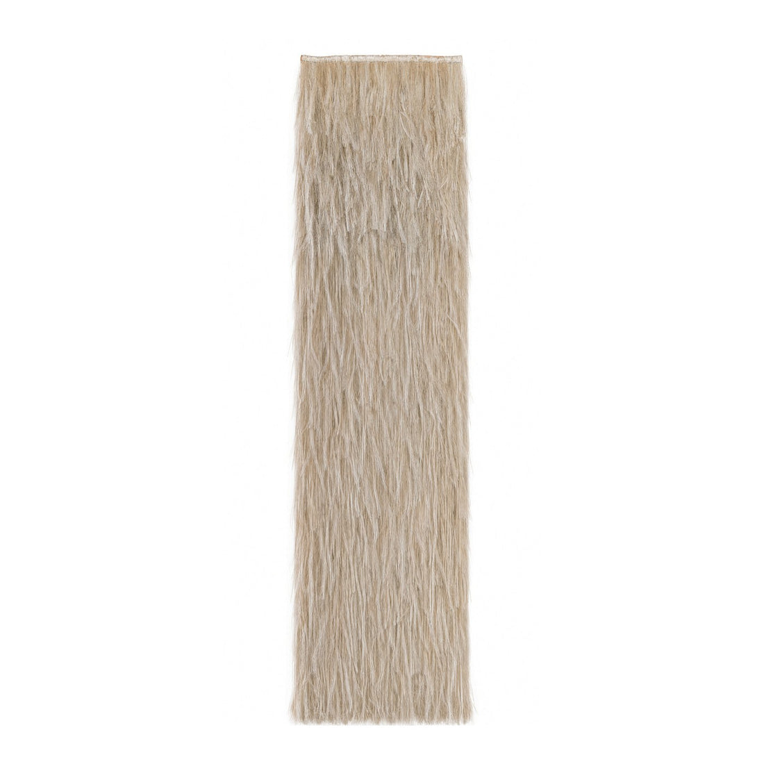 Hemp wall panel shown flat on white, 24" x 96"