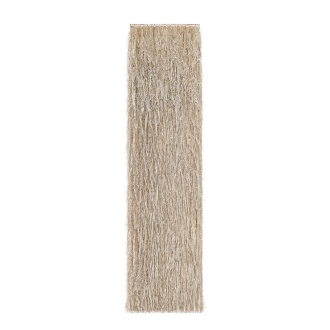 Hemp wall panel shown flat on white, 24" x 96"