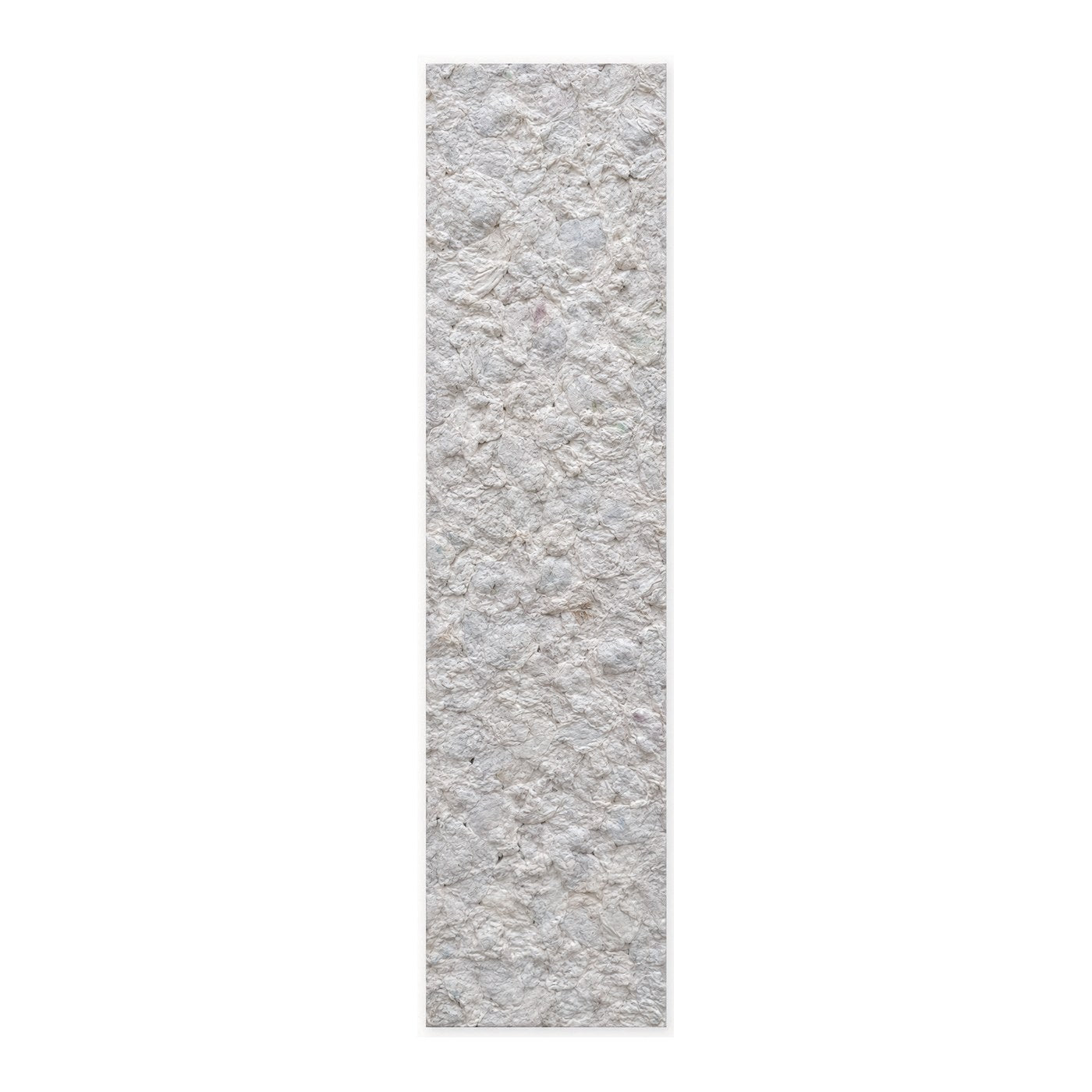 Paper wall panel shown flat on white, 24" x 96"
