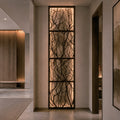Branch Screen wall panels installed across a feature wall