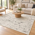 Abstract Geometric Design in a living room