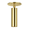 Adjustable Brass Ceiling Spotlight in polished brass