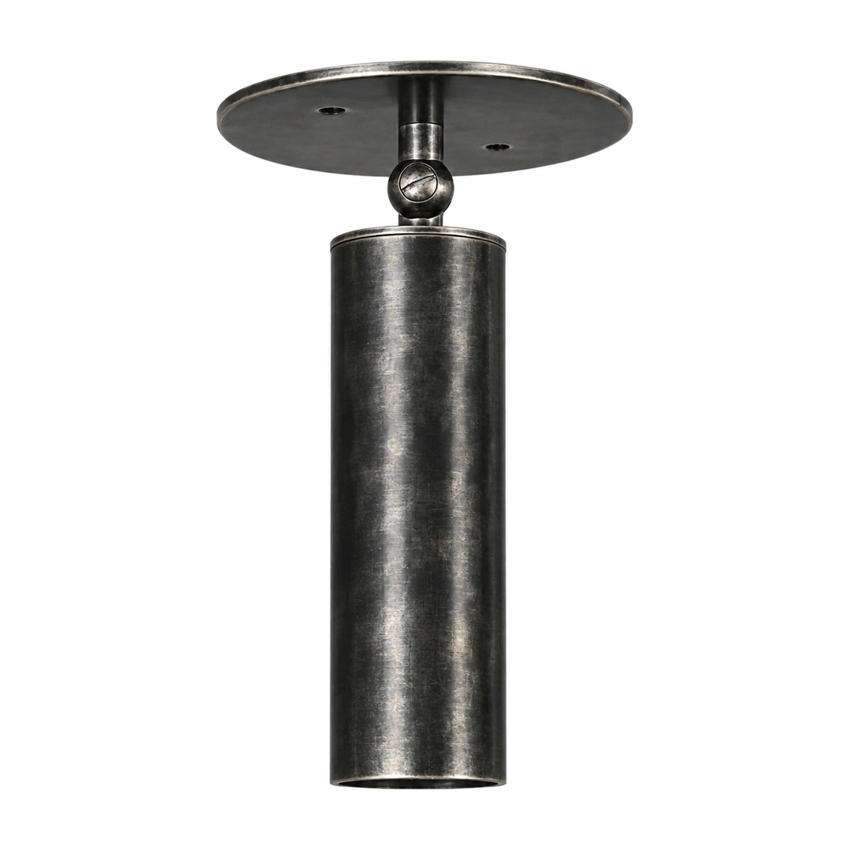 Adjustable Brass Ceiling Spotlight in antique black