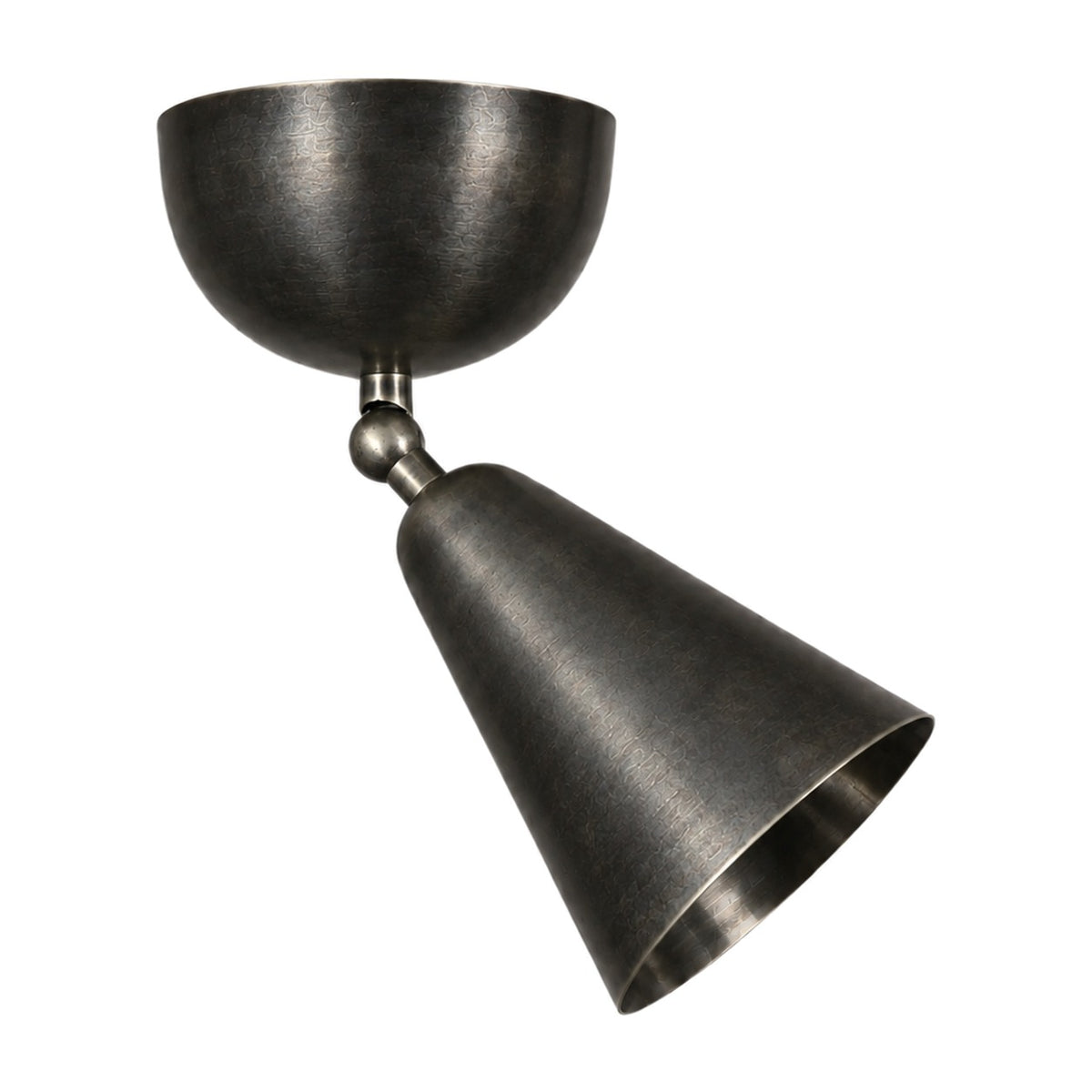 Adjustable Angle Ceiling Spotlight in antique black