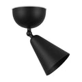 Adjustable Angle Ceiling Spotlight in matt black