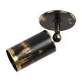 Adjustable Solid Brass Ceiling Spotlight – Precision Lighting with Style in antique black