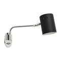 Articulated One-Light Wall Lamp – Mid-Century Modern Brass Sconce in polished chrome