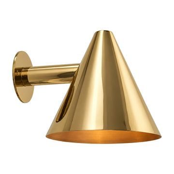 Articulated Wall Lamp – Mid-Century Modern Brass Sconce in polished brass