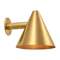 Articulated Wall Lamp – Mid-Century Modern Brass Sconce in raw brass