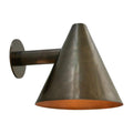 Articulated Wall Lamp – Mid-Century Modern Brass Sconce in antique brass