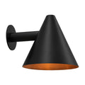 Articulated Wall Lamp – Mid-Century Modern Brass Sconce in matt black