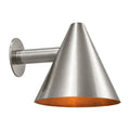 Articulated Wall Lamp – Mid-Century Modern Brass Sconce in brushed chrome