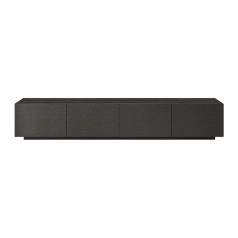 Blackened Wide Storage TV Console 87in, view 6