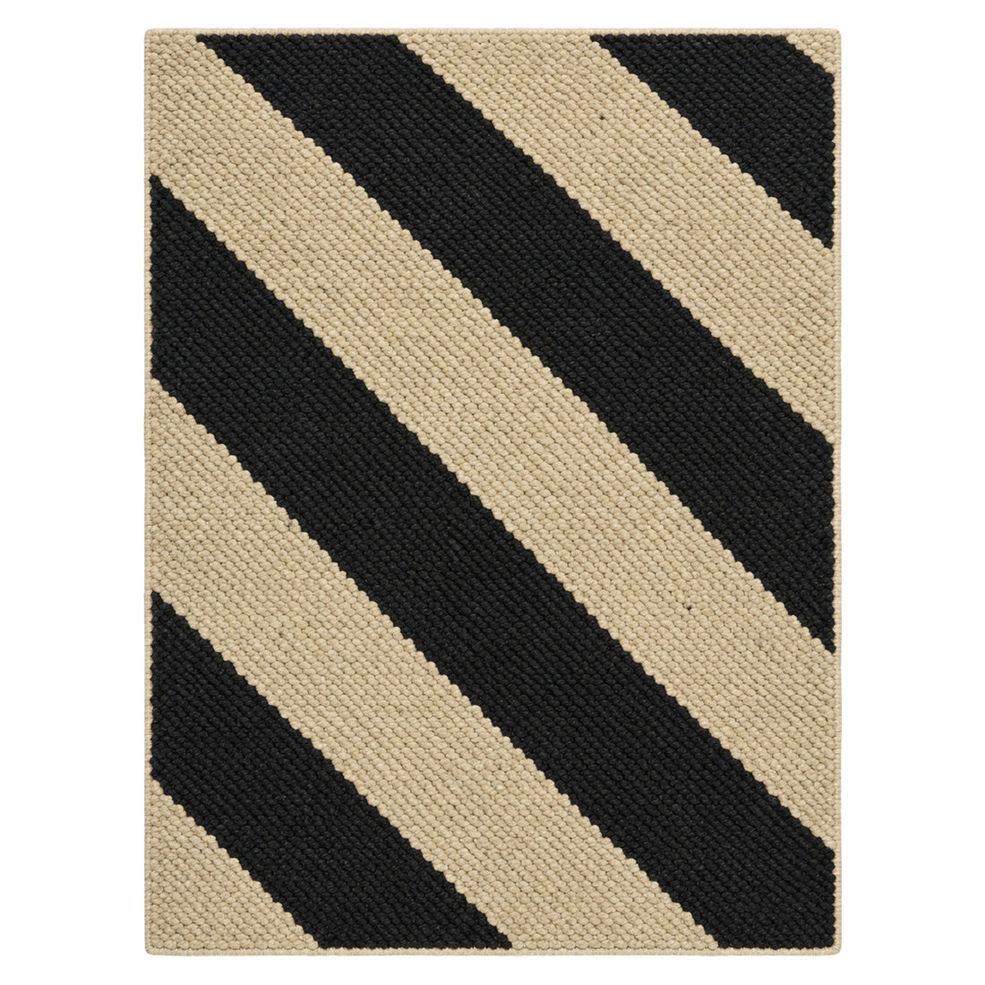 Braided Jute Rug - Rustic Charm for Any Space, full view on a white background