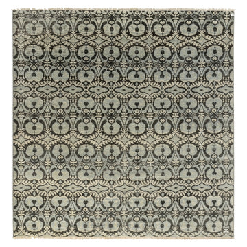 Casavani Turkish Tribal Rug, full view on a white background