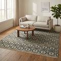 Casavani Turkish Tribal Rug in a living room