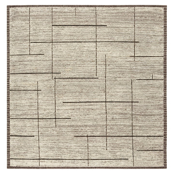 Cream Distressed Look, full view on a white background