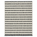 Custom white Jute Rug - Handcrafted Natural Fiber Accent Piece, full view on a white background