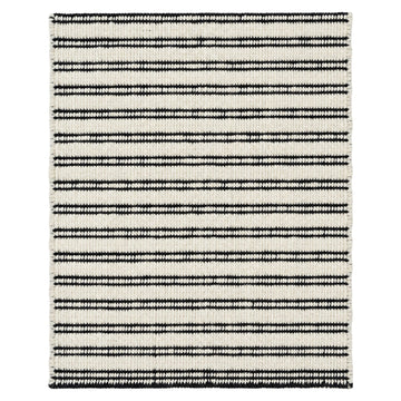Custom white Jute Rug - Handcrafted Natural Fiber Accent Piece, full view on a white background