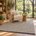 Custom white Jute Rug - Handcrafted Natural Fiber Accent Piece in a reading nook