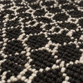 Darya Wool Silver Silk Hand Knotted Premium Quality Rug, close up of the texture