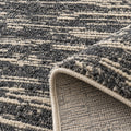 Geometric Designer, folded corner showing the back