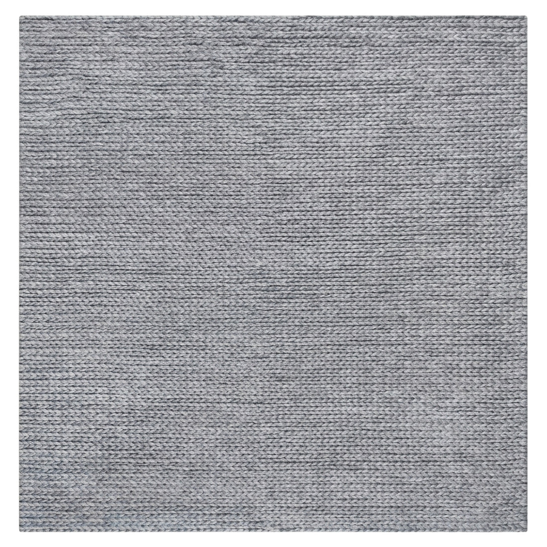 Grey Braided, full view on a white background