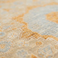 Hand-Knotted Mamluk Pastel colors Rug, close up of the texture
