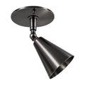 Handcrafted Brass Wall Sconce – Compact Vintage Design in blackened brass
