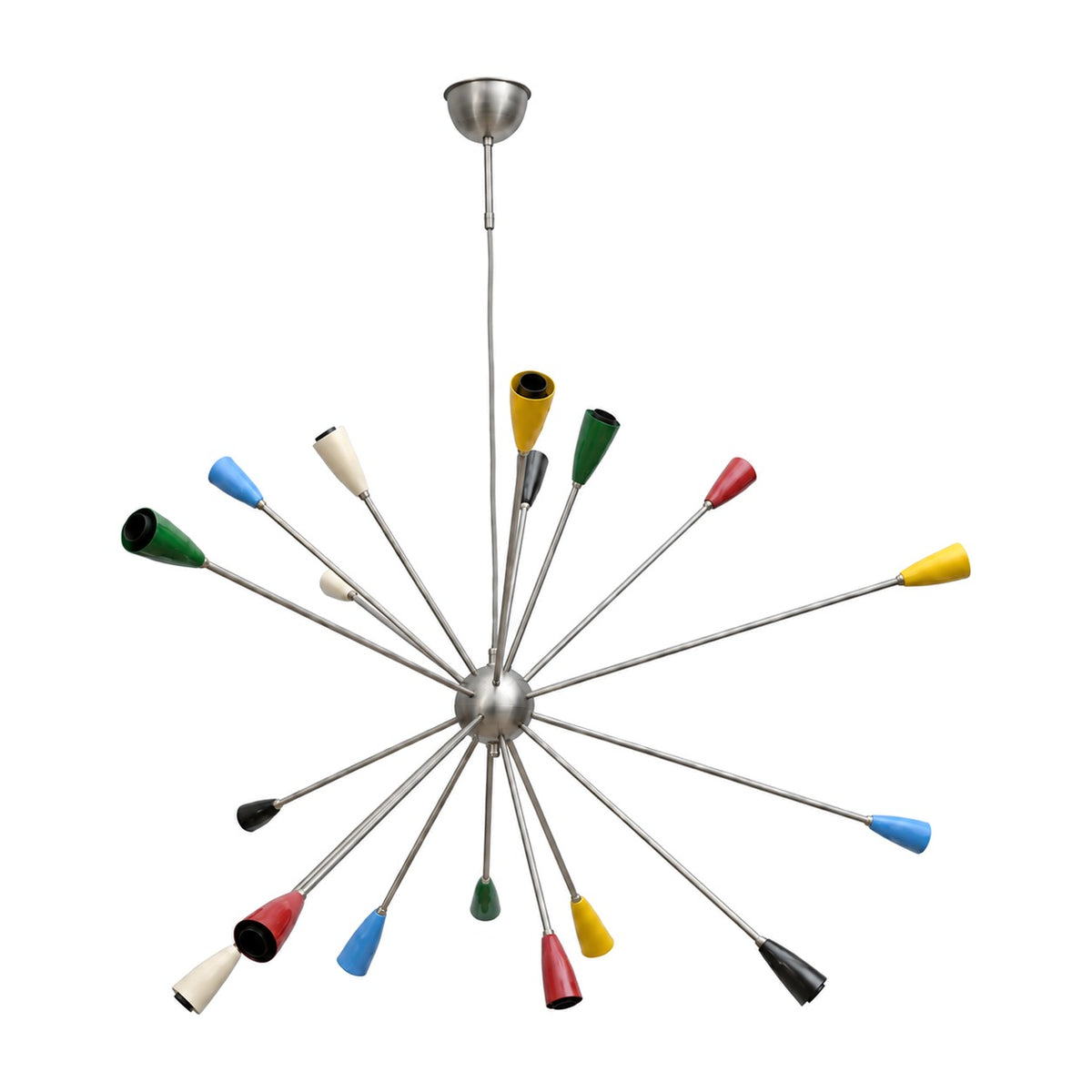 Modern Stilnovo Raw Brass Lamp in brushed chrome