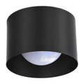 Handmade Vintage Flush Light in matt black