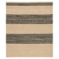 Handwoven Natural Jute Rug - Eco-Friendly & Durable, full view on a white background